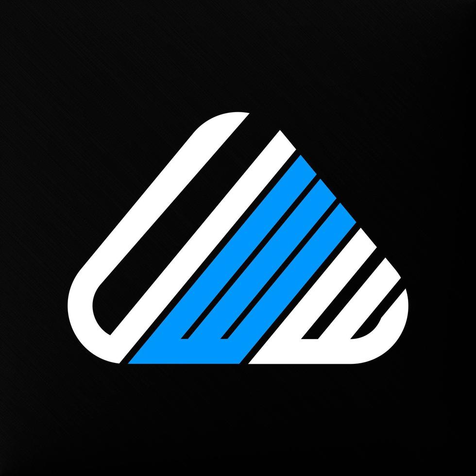 uww lettera logo creativo design con vettore grafico, uww semplice e moderno logo.