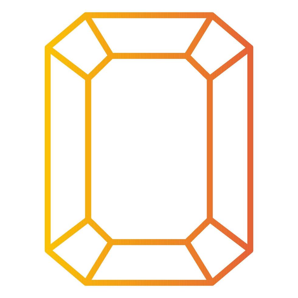 Smeraldo icona, adatto per un' largo gamma di digitale creativo progetti. vettore