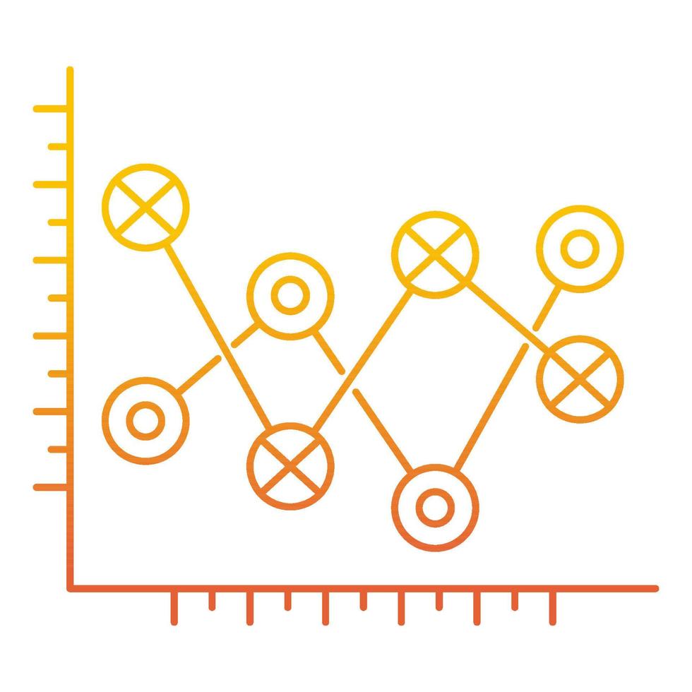 diagramma icona, adatto per un' largo gamma di digitale creativo progetti. vettore