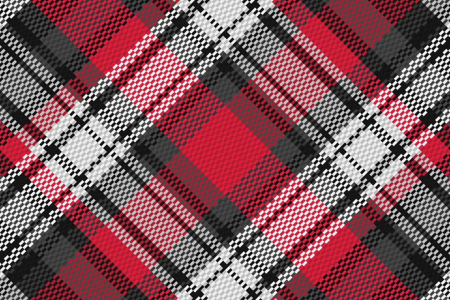 tartan plaid modello con buio colore. vettore