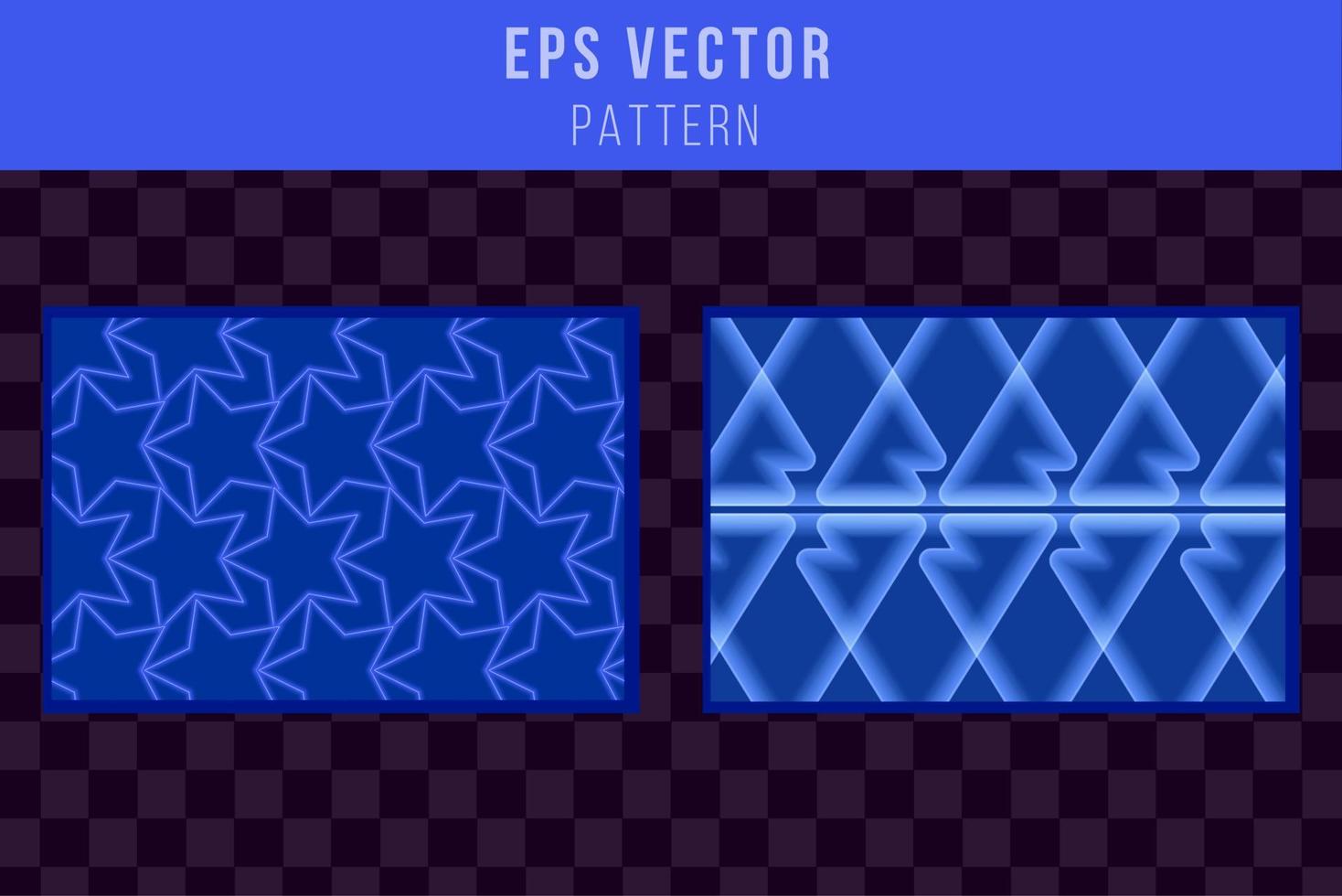 impostato di blu astratto geometrico modello con linee, rombi vettore sfondo. blu struttura