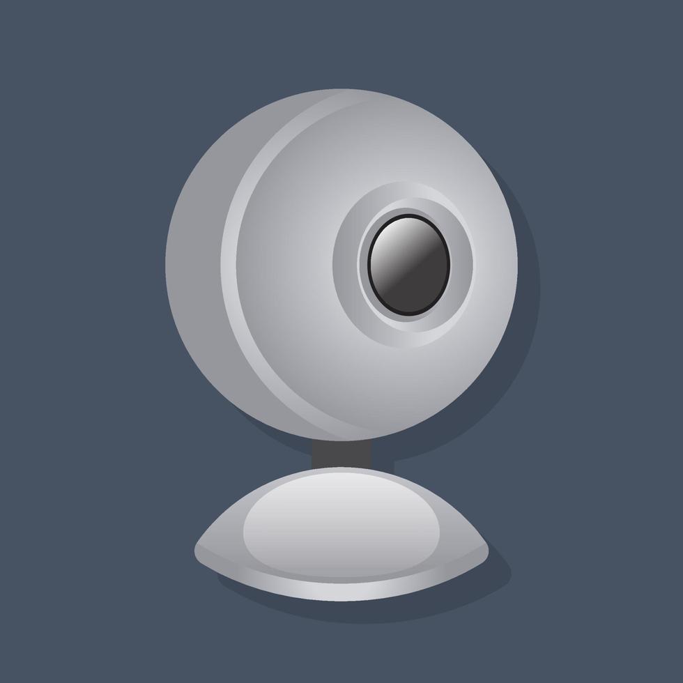 webcam - isometrico 3d illustrazione. vettore