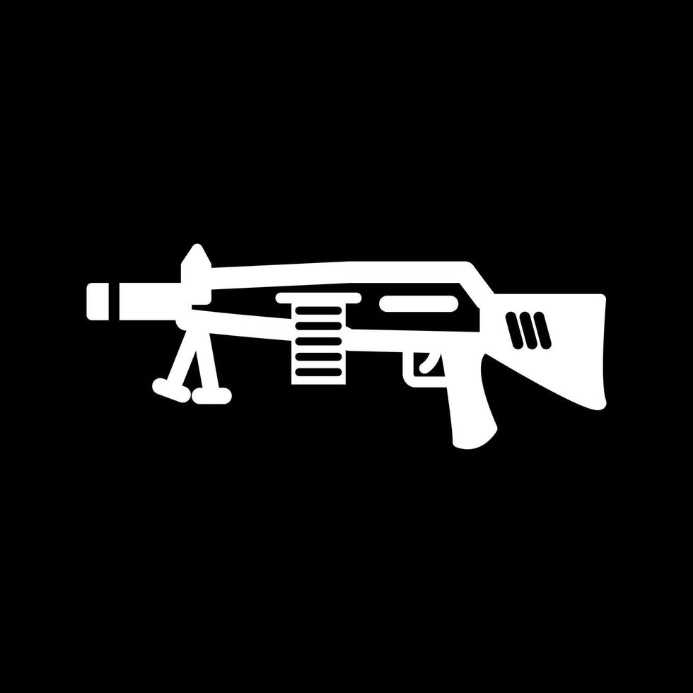macchina pistola vettore icona