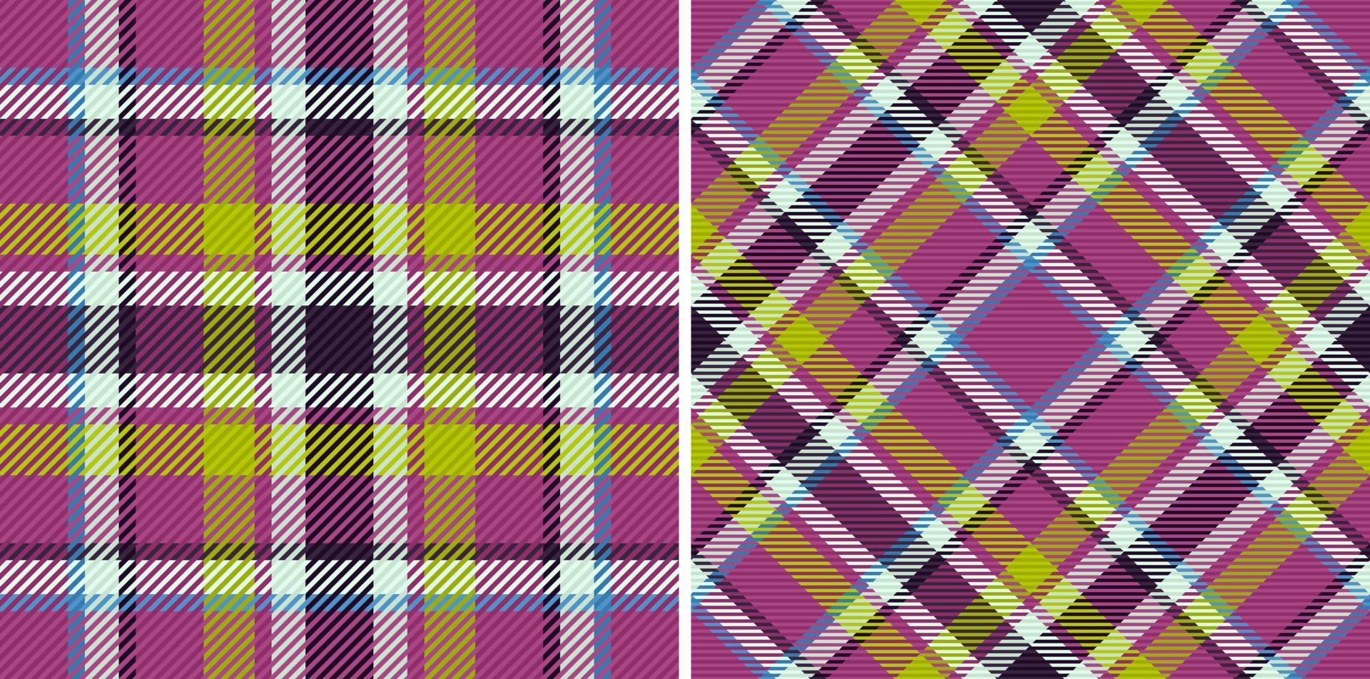 modello vettore tessuto. tartan plaid sfondo. senza soluzione di continuità tessile dai un'occhiata struttura.