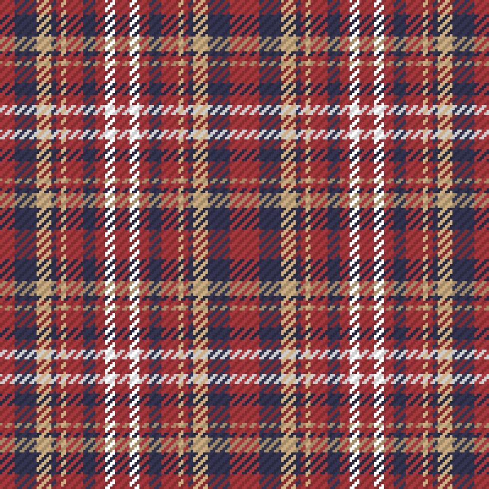 senza soluzione di continuità modello di Scozzese tartan plaid. ripetibile sfondo con dai un'occhiata tessuto struttura. vettore fondale a strisce tessile Stampa.