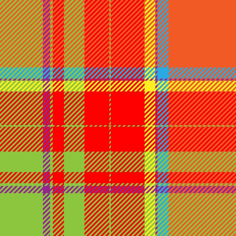 tartan Scozia senza soluzione di continuità plaid modello vettore. retrò sfondo tessuto. Vintage ▾ dai un'occhiata colore piazza geometrico struttura. vettore