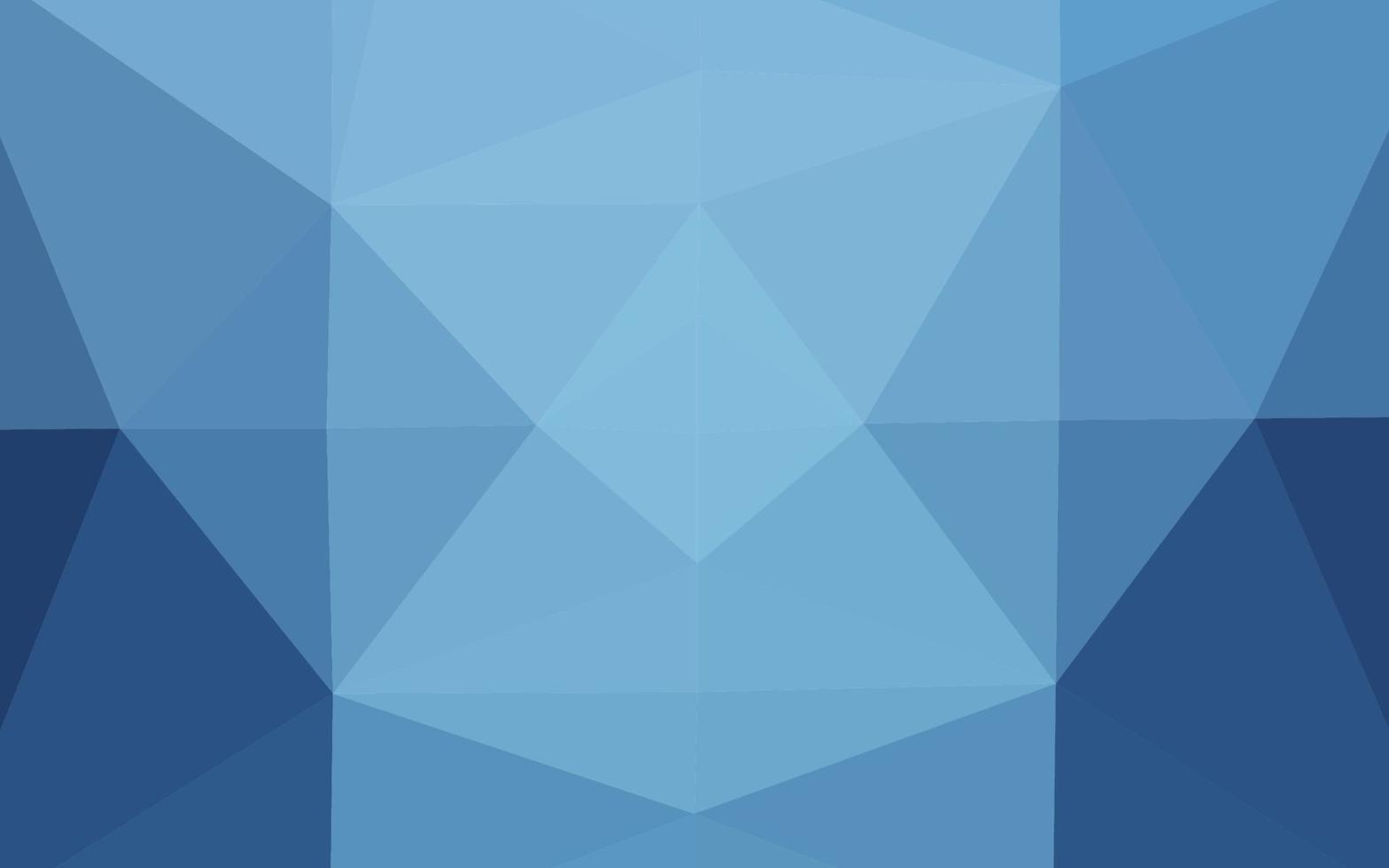 trama di mosaico triangolo vettoriale blu chiaro.