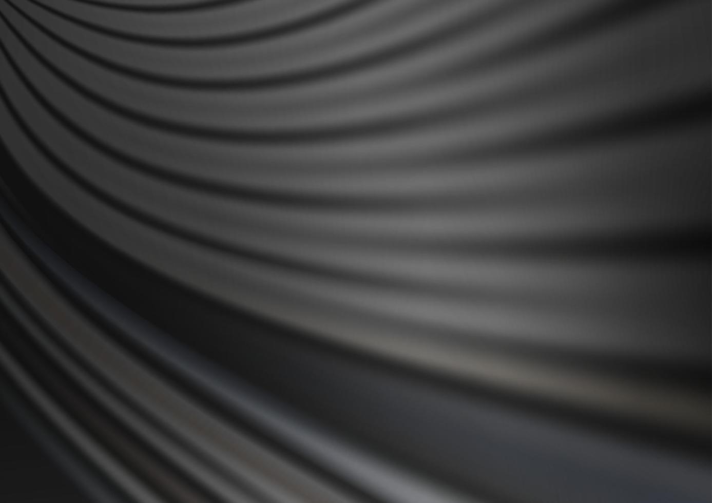 argento scuro, modello luminoso astratto di vettore grigio.