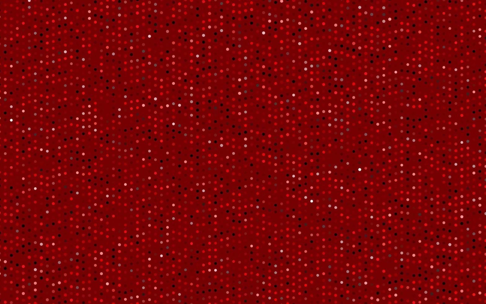 sfondo vettoriale rosso scuro con punti.