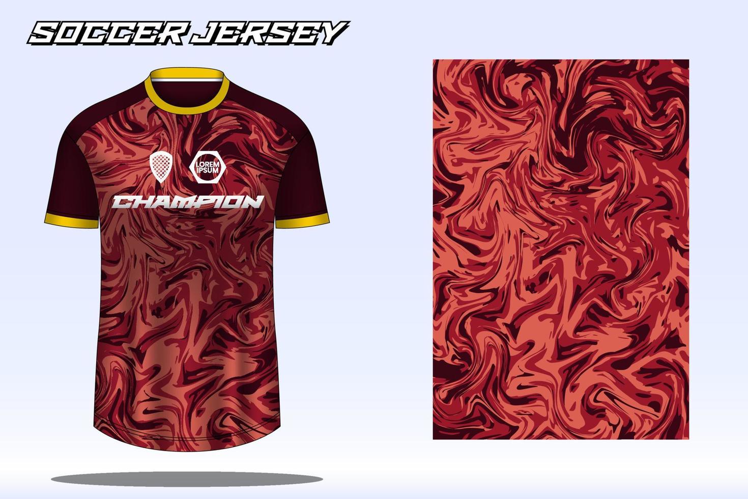 calcio maglia sport maglietta design modello per calcio club vettore