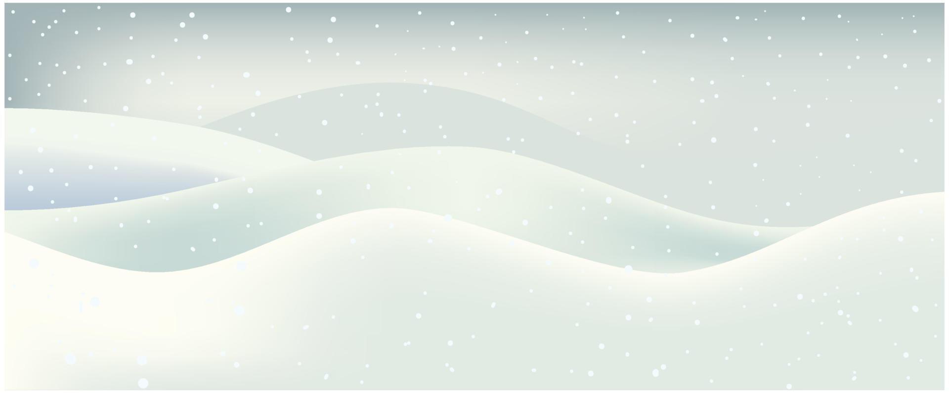 naturale inverno Natale sfondo con cielo, pesante nevicata. sfondo vettore. vettore