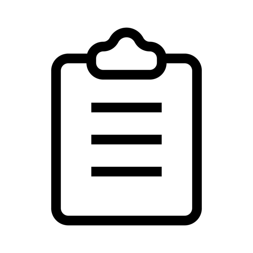 attività commerciale documento icona linea isolato su bianca sfondo. nero piatto magro icona su moderno schema stile. lineare simbolo e modificabile ictus. semplice e pixel Perfetto ictus vettore illustrazione