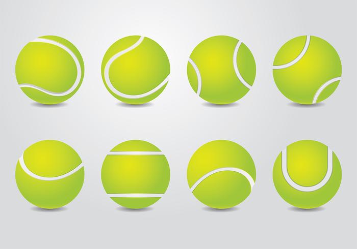 Vettore della pallina da tennis