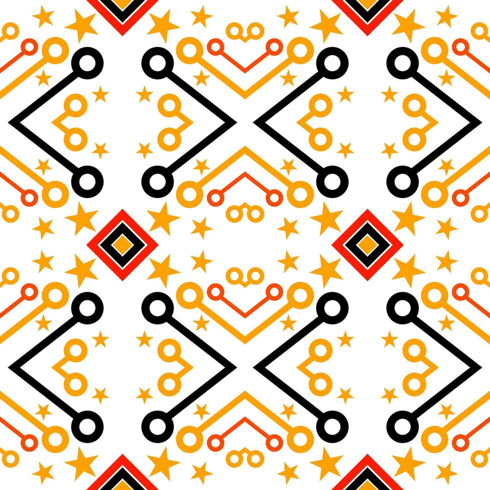 orientale etnico geometrico modello Sud Africa tradizionale design per sfondo tappeto, carta da parati, camicia, batik, modello, vettore, illustrazione, ricamo vettore