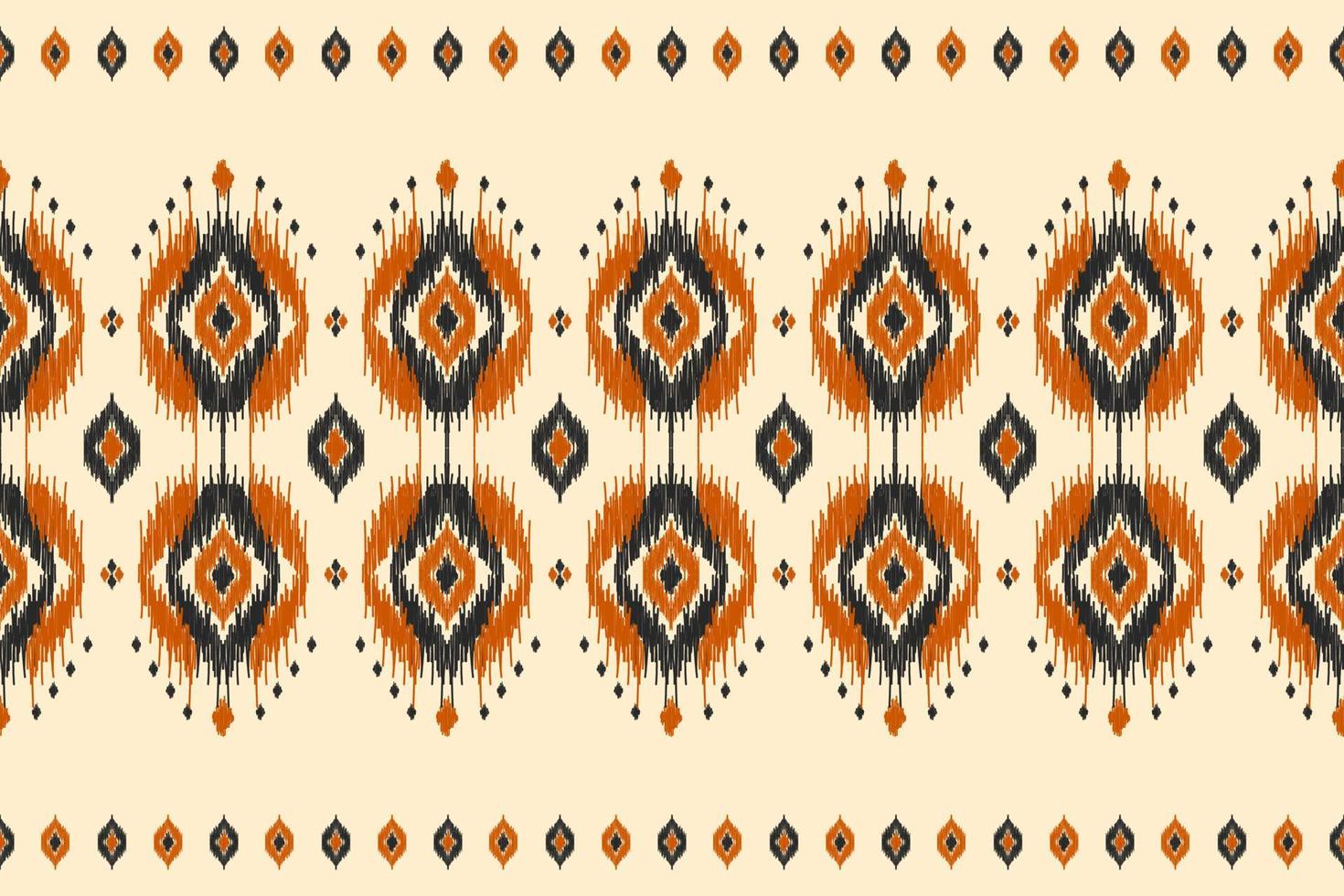 tappeto etnico ikat modello arte. geometrico etnico ikat senza soluzione di continuità modello nel tribale. messicano stile. vettore