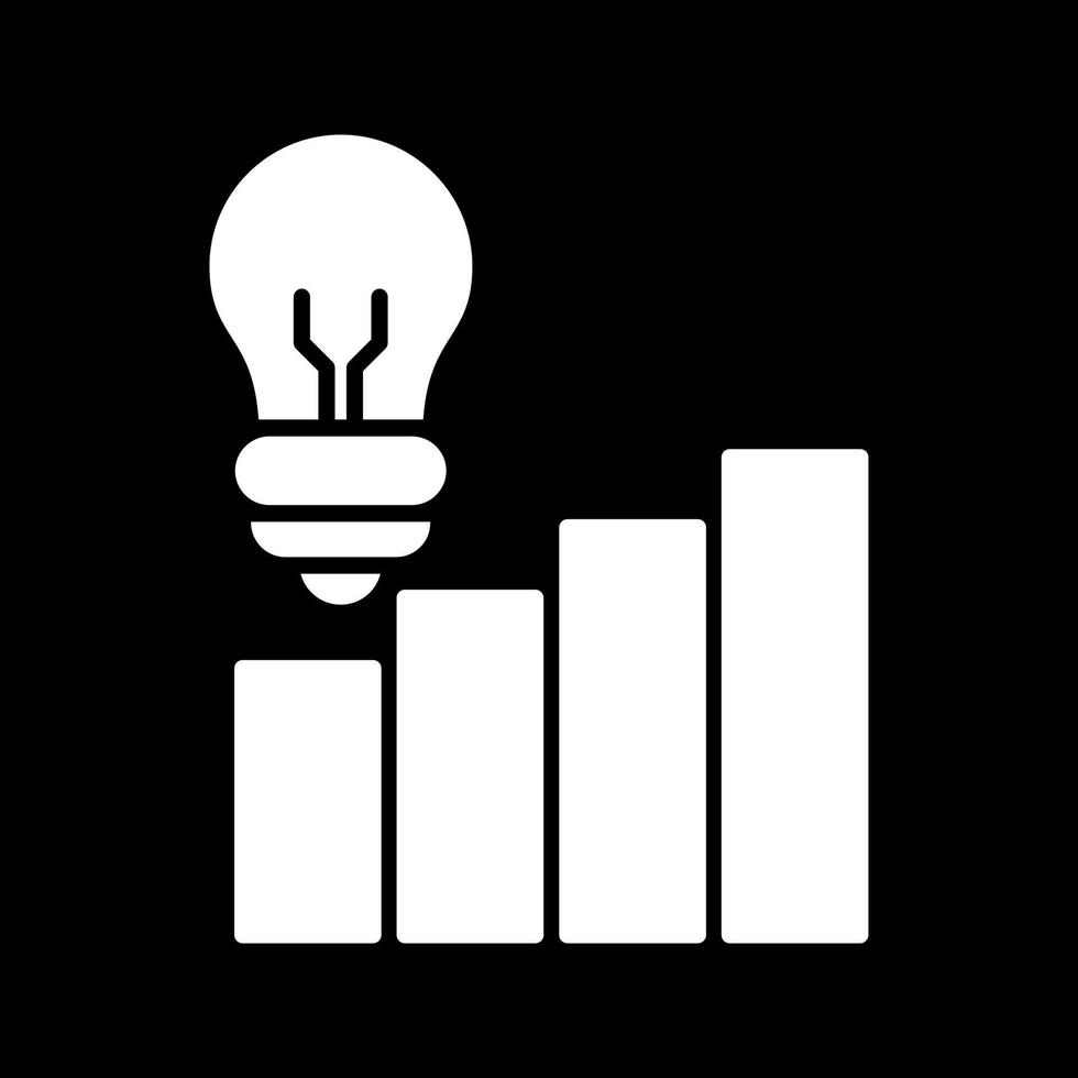 analitico pensiero vettore icona