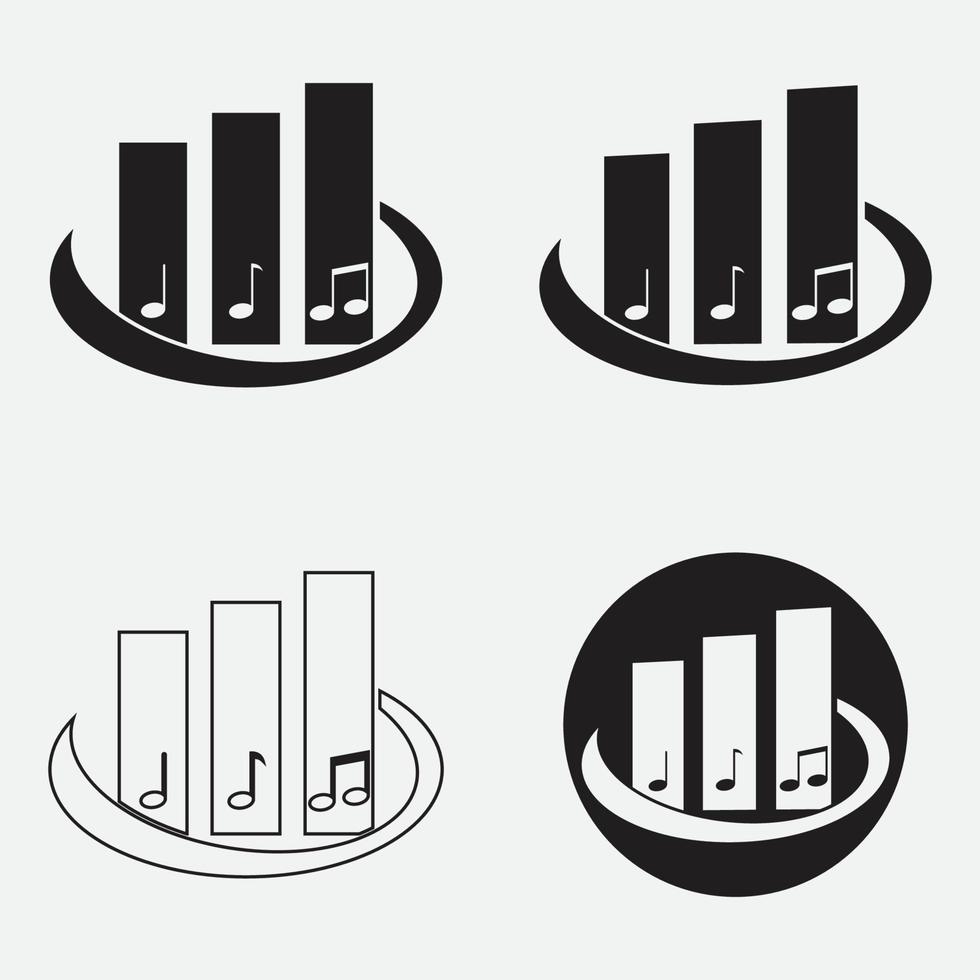 contabilità logo vettore illustrazioni design