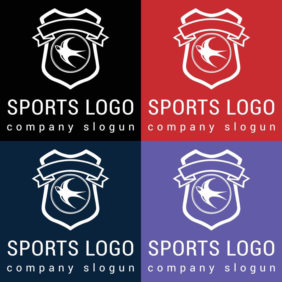 io volontà creare calcio, cestino sfera, distintivo e calcio logo design vettore