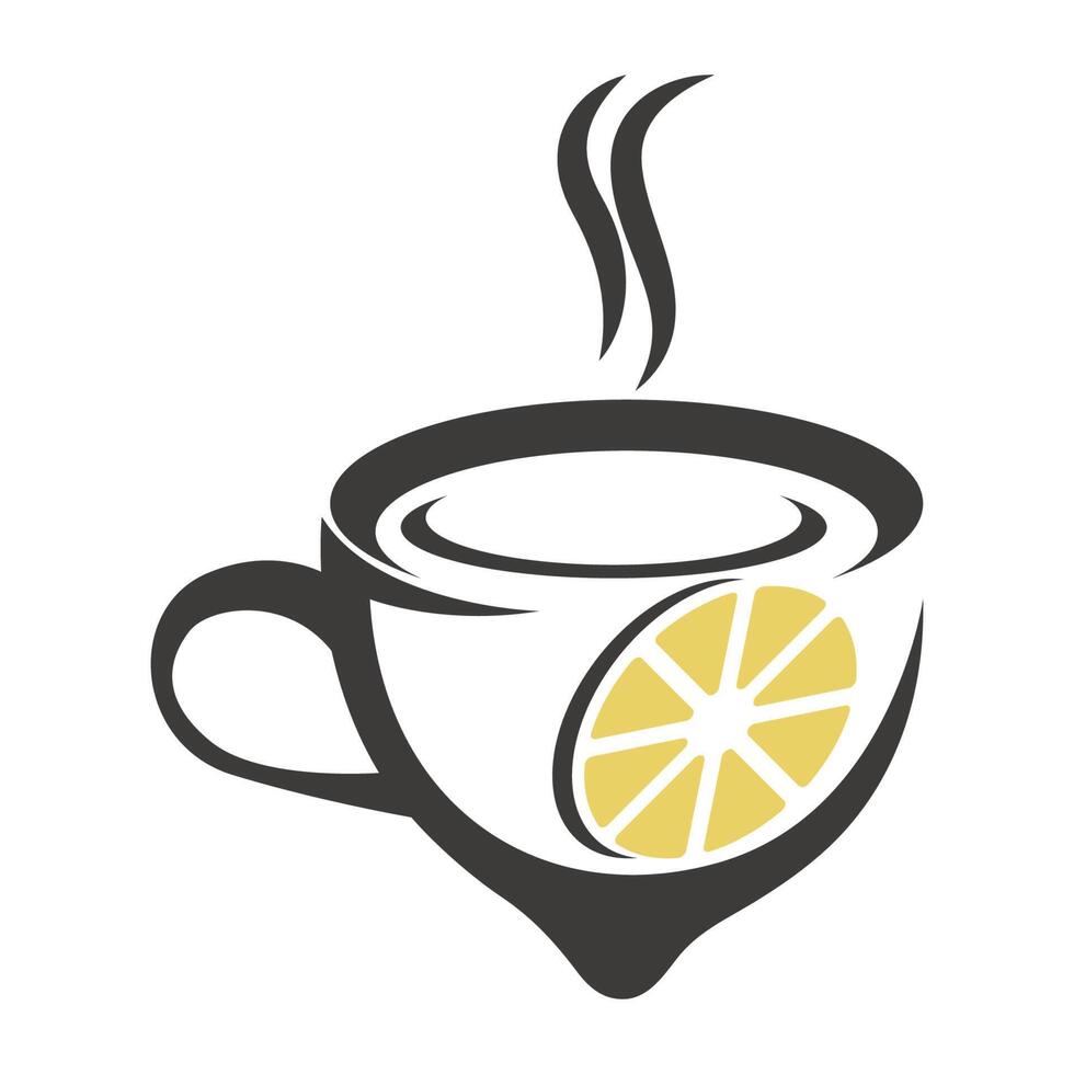 Limone icona logo design vettore