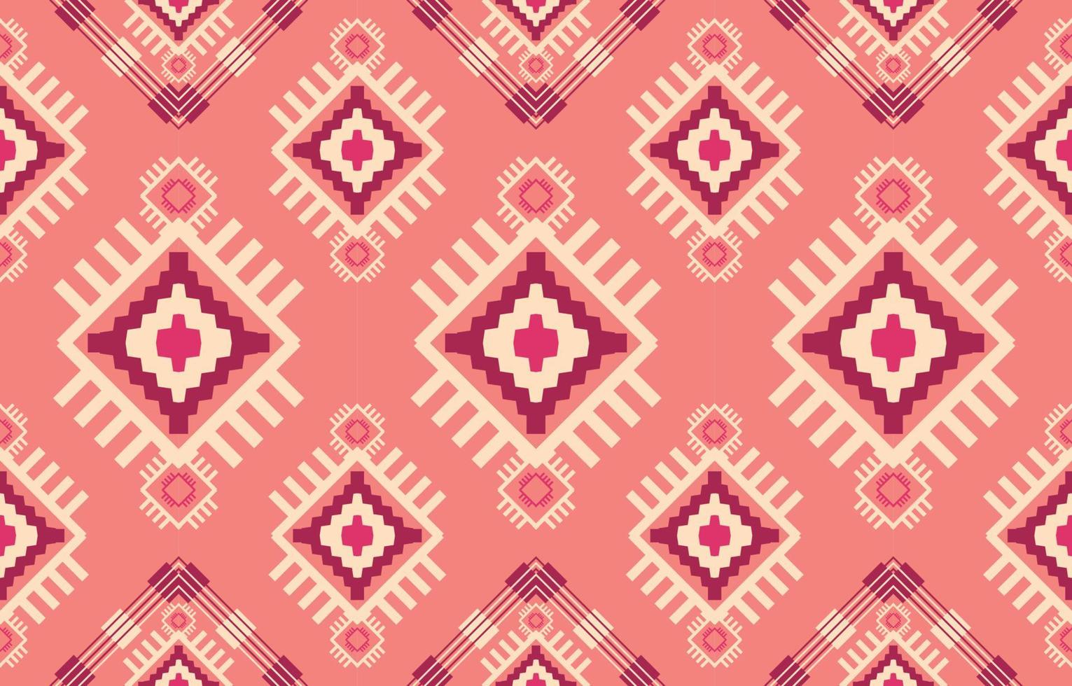 tessuto nativo americano navajo senza cuciture, sfondo etnico tribale geometrico, elementi di design, design per moquette, carta da parati, abbigliamento, tappeto, interni, ricamo illustrazione vettoriale. vettore