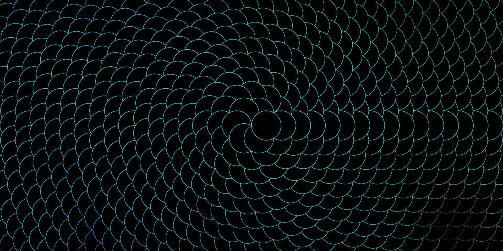 struttura vettoriale blu scuro con cerchi.
