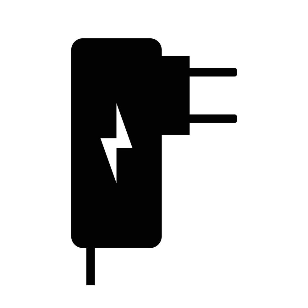 caricabatterie logo Vektor vettore