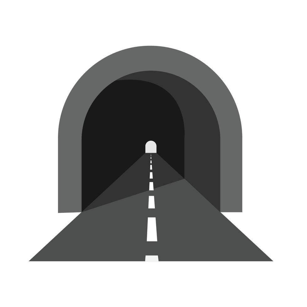 tunnel logo Vektor vettore