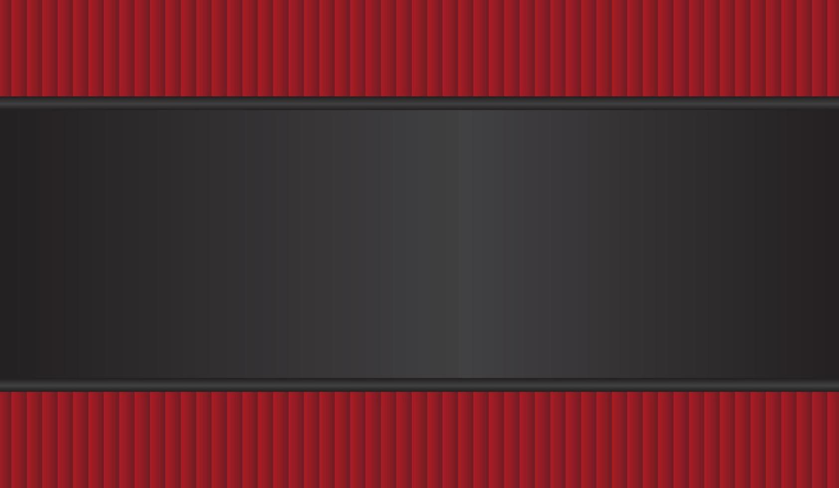 minimalista sfondo sfondo nero e rosso banda linea ,geometrico forma moderno elegante vettore