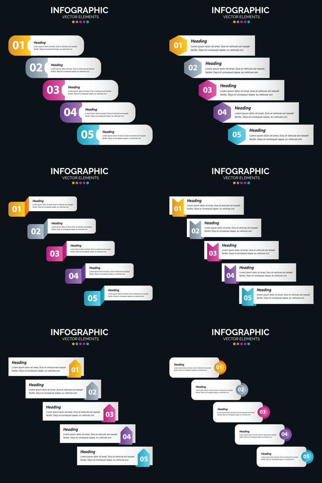 uso vettore infografica per effettivamente comunicare il tuo attività commerciale concetti.