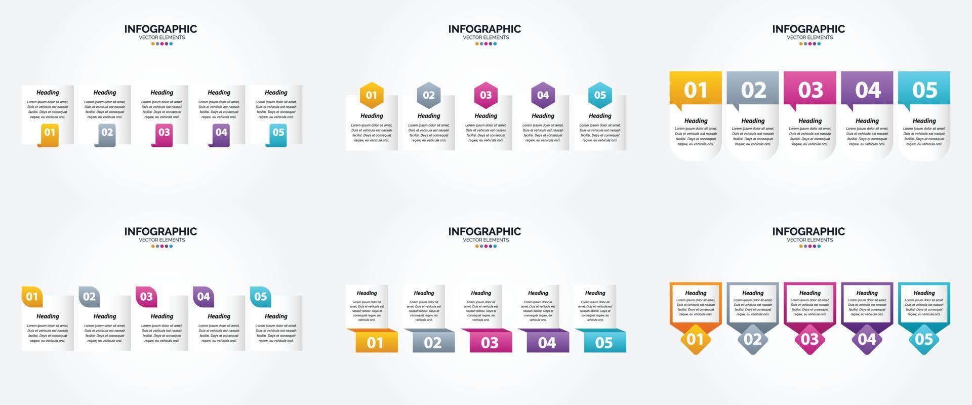 luminosa e accattivante vettore illustrazione infografica impostato per pubblicità nel opuscoli. volantini. e riviste.