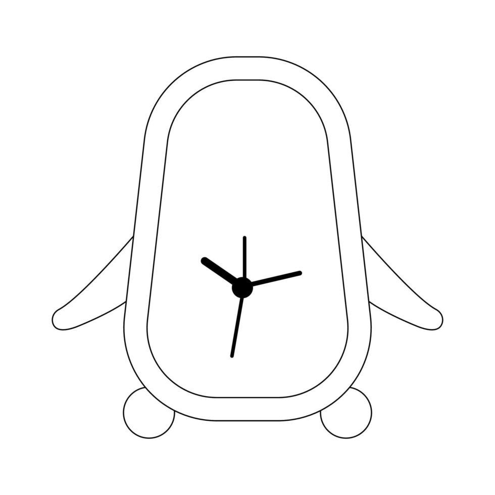 allarme orologio icona illustrazione vettore
