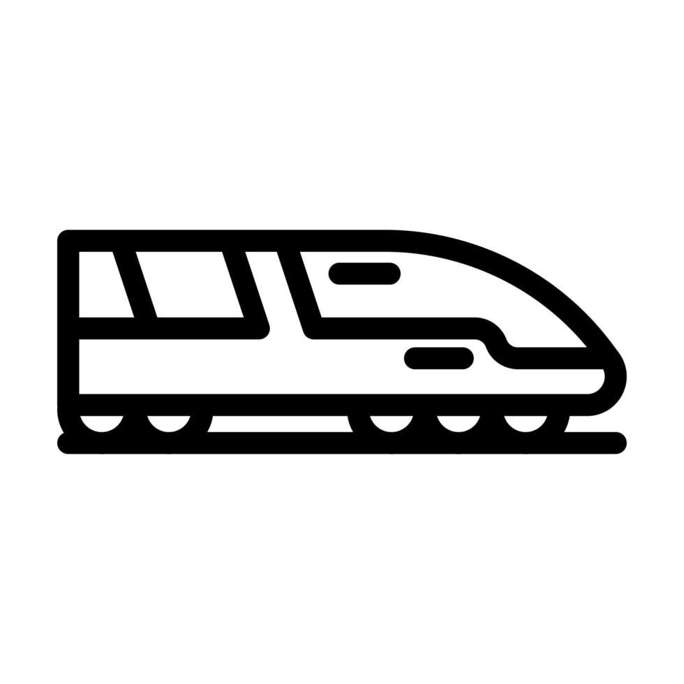 ferrovia elettrico linea icona vettore illustrazione