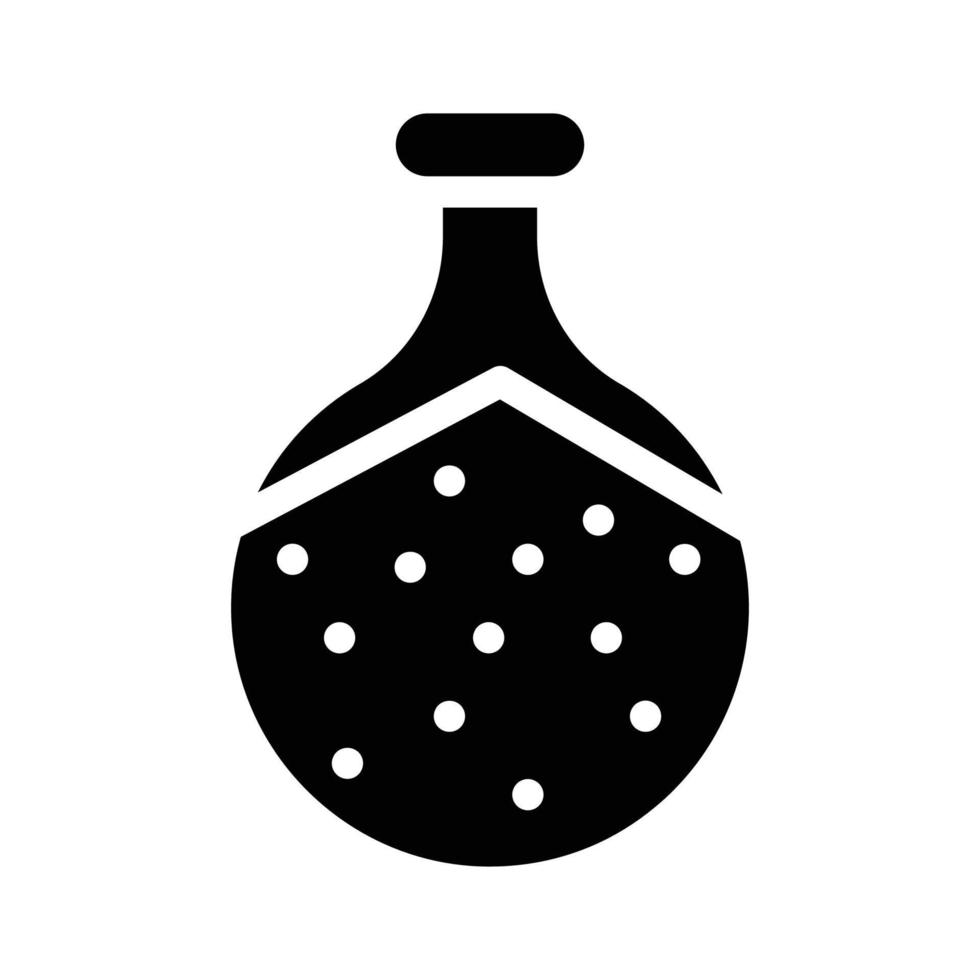 bagnato pasto glifo icona vettore simbolo illustrazione