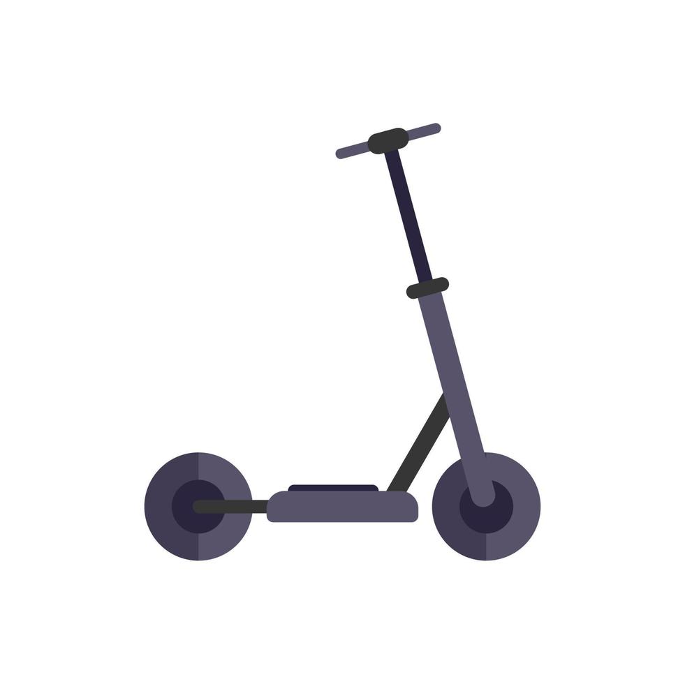 mobilità elettrico scooter icona piatto vettore. calcio trasporto vettore