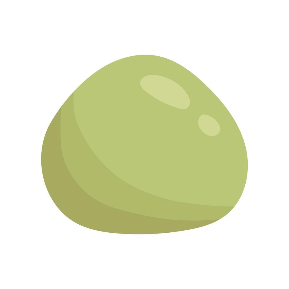 vettore verde tè mochi. illustrazione di giapponese tradizionale matcha dolce. asiatico cibo.