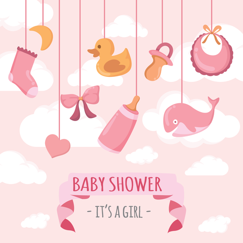 Illustrazione di vettore di Babyshower