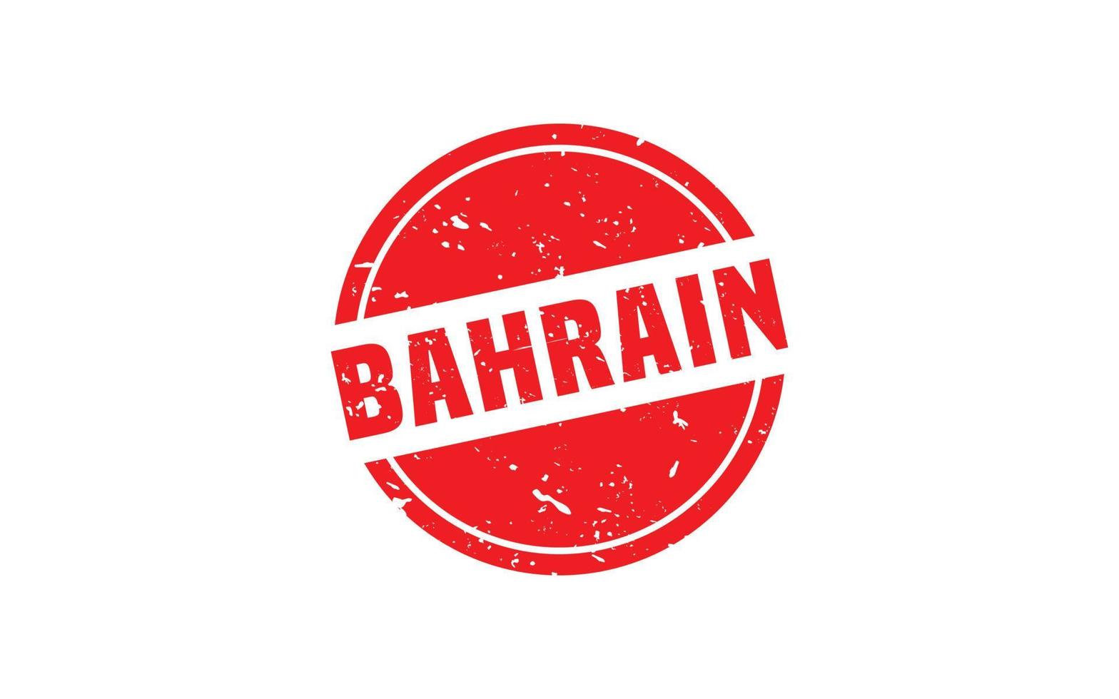 bahrain francobollo gomma da cancellare con grunge stile su bianca sfondo vettore
