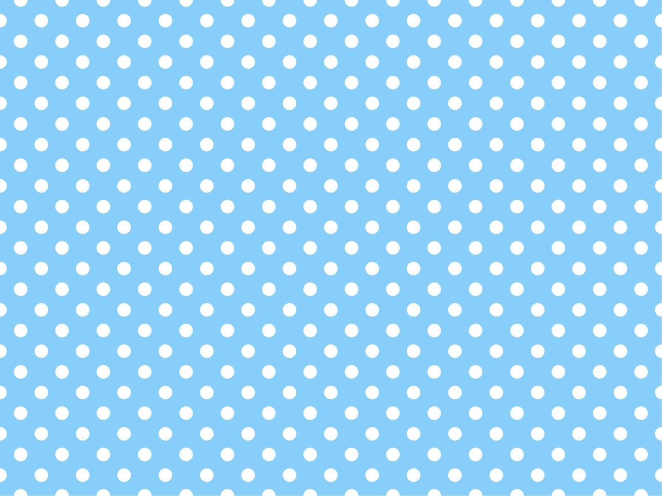 bianca polka puntini al di sopra di leggero cielo blu sfondo vettore