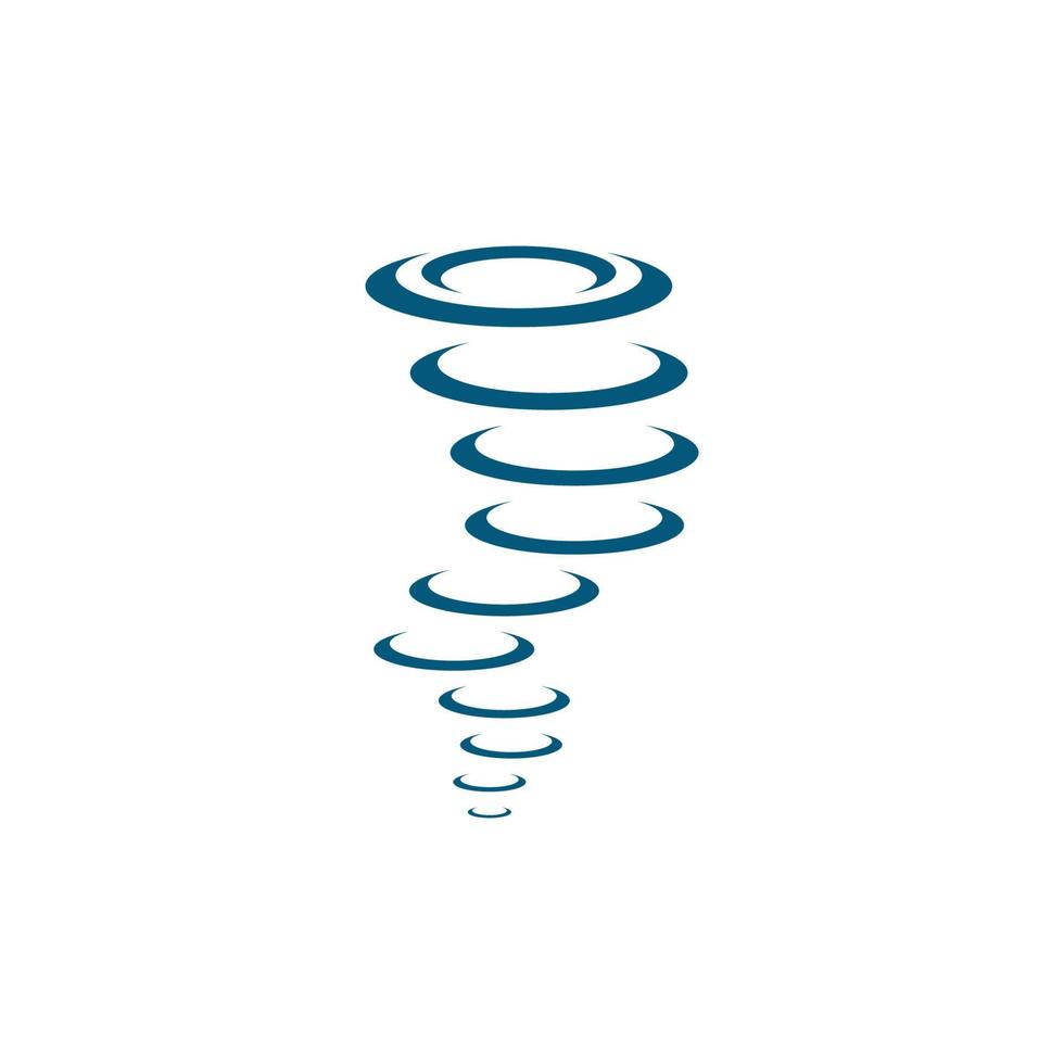 illustrazione vettoriale di simbolo di tornado