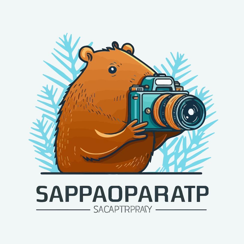 capibara fotografia come un' divertente modo per illustrare natura fotografo vettore