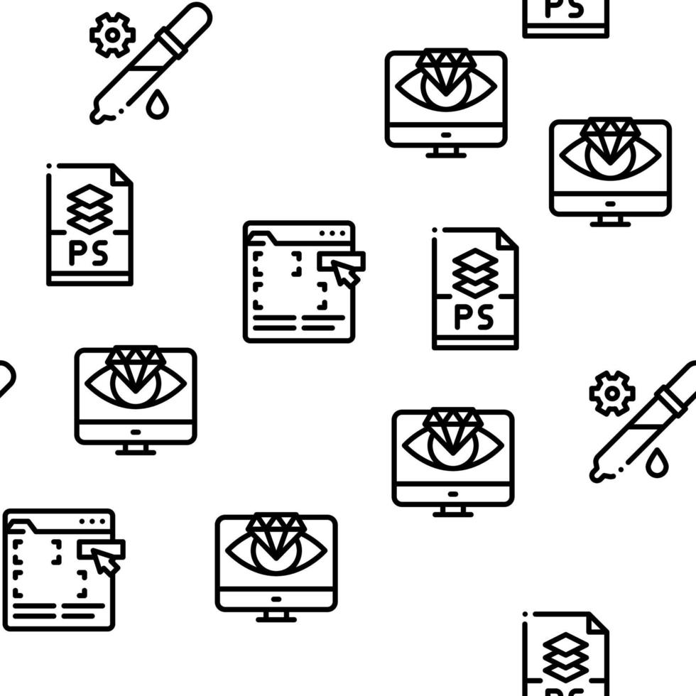 grafico design e creatività senza soluzione di continuità modello vettore