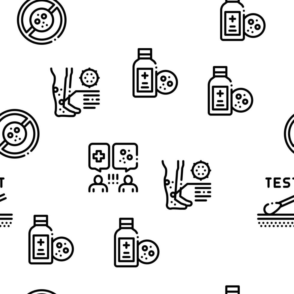 dermatologia pelle cura senza soluzione di continuità modello vettore