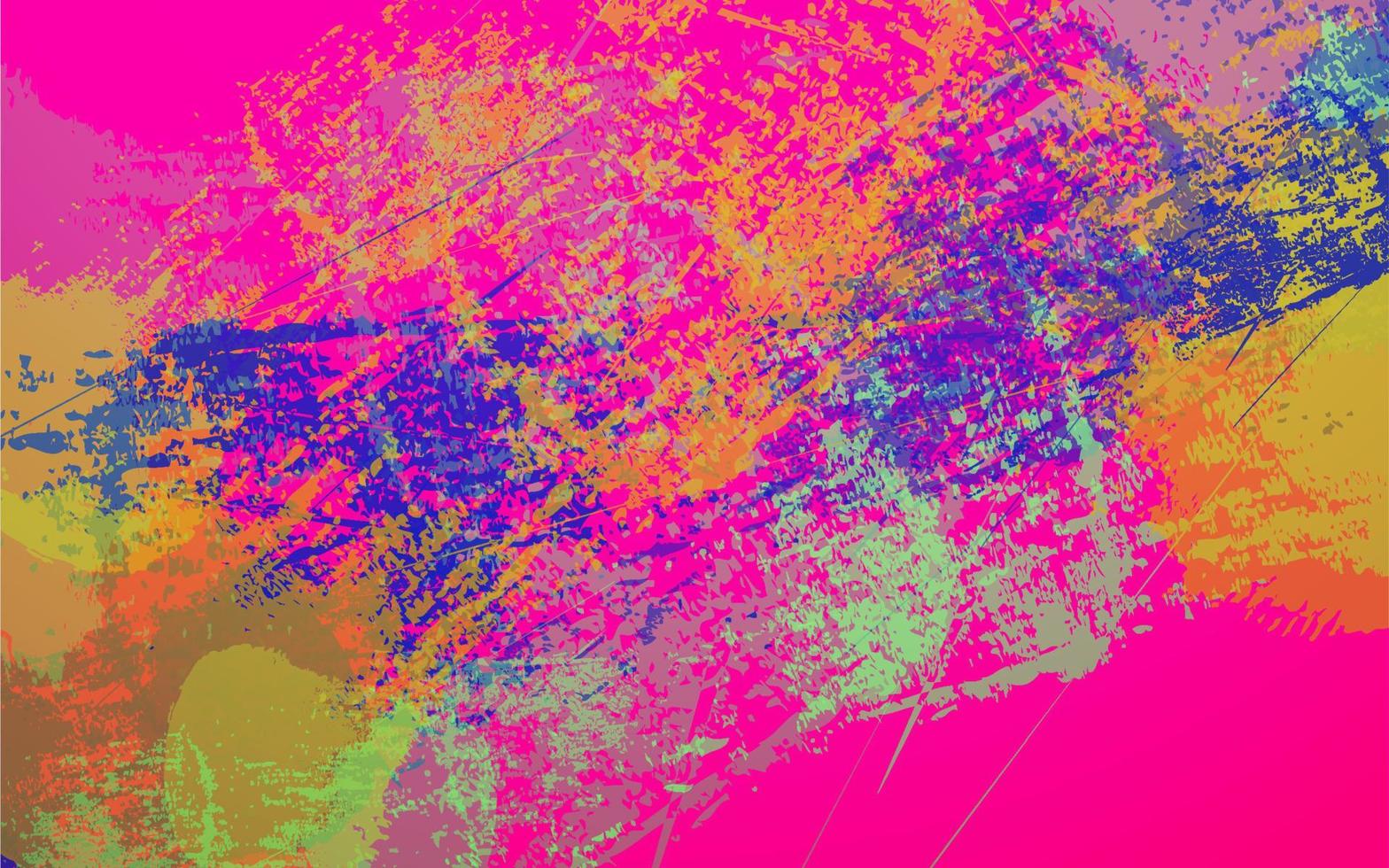 vettore di sfondo multicolore di struttura astratta del grunge