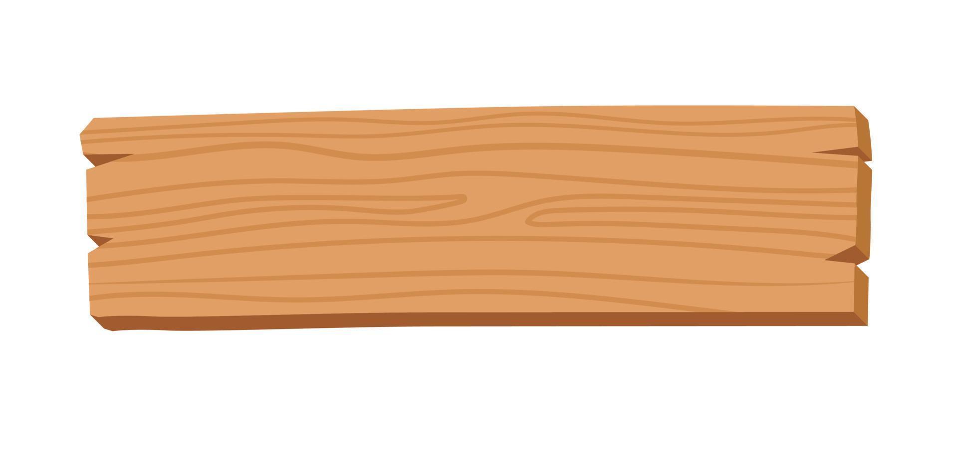 di legno distintivo striscione, di legno tavola piatto vettore