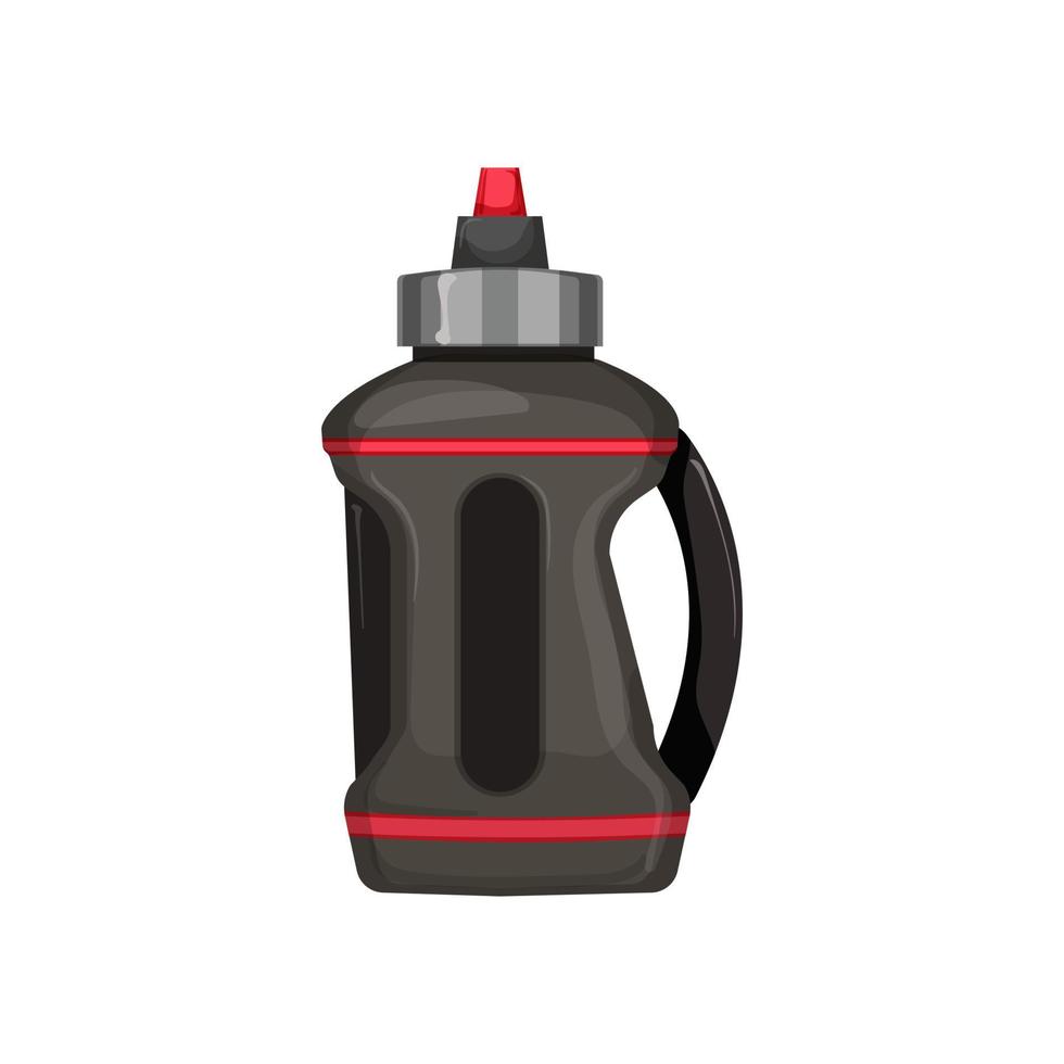 contenitore sport potabile bottiglia cartone animato vettore illustrazione