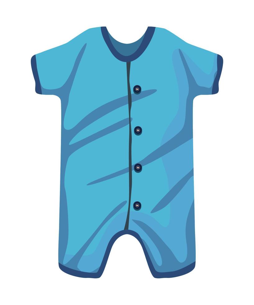 bambino blu vestito Abiti accessorio vettore