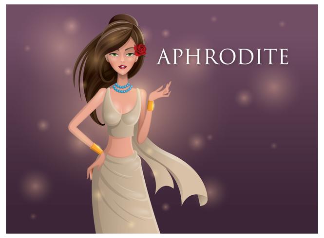 Bellissimo vettore di Afrodite