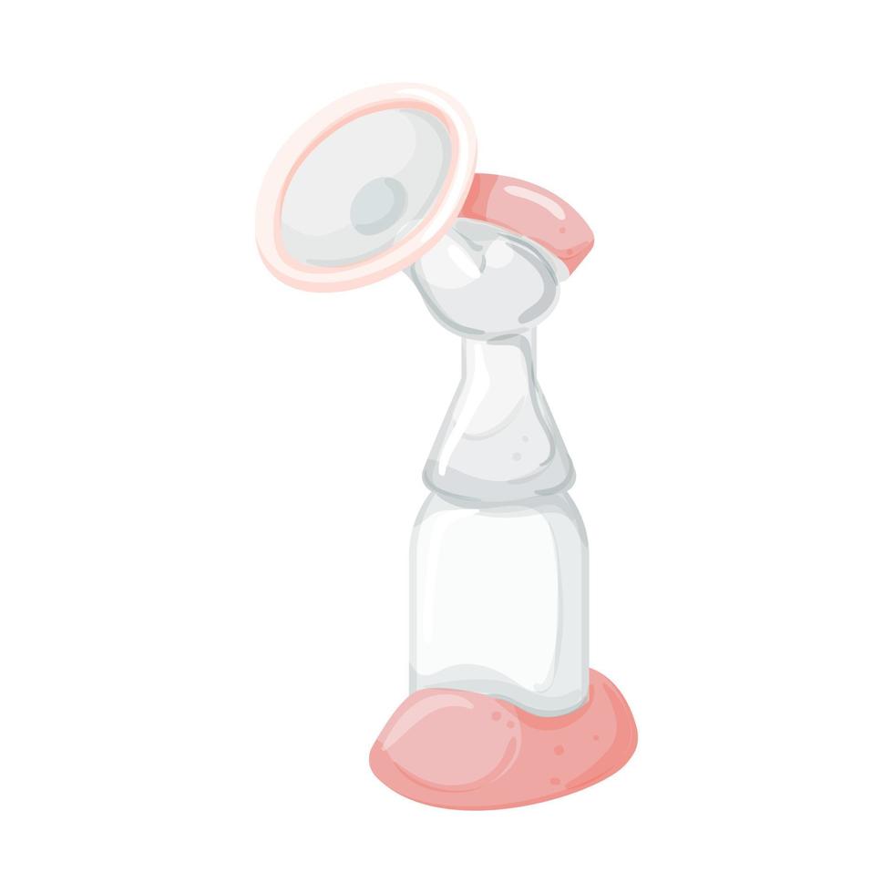 latte Seno pompa cartone animato vettore illustrazione