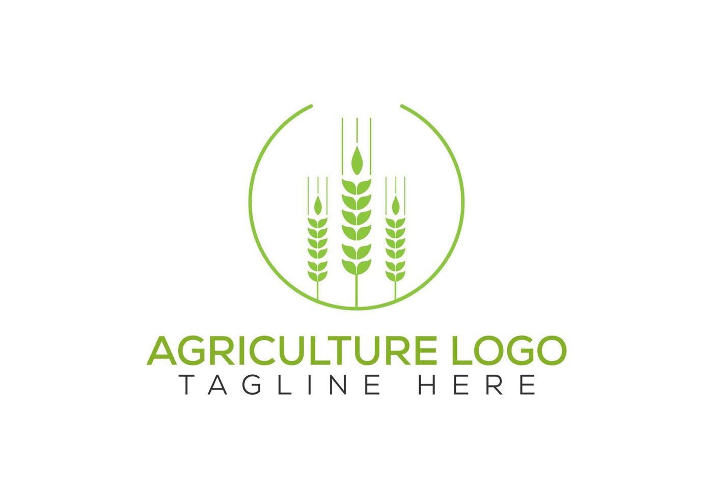 agricoltura logo design. agricoltura cartello, agricoltura logotipo vettore modello