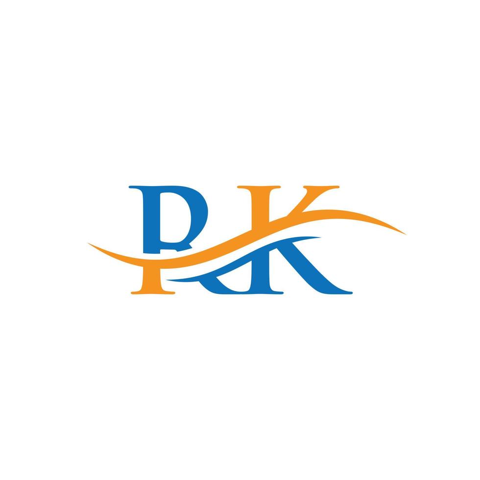 moderno rk logo design per attività commerciale e azienda identità. creativo rk lettera con lusso concetto vettore